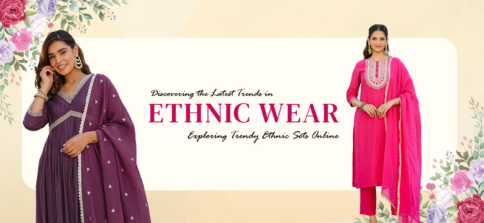Latest trend in ethnic wear sale