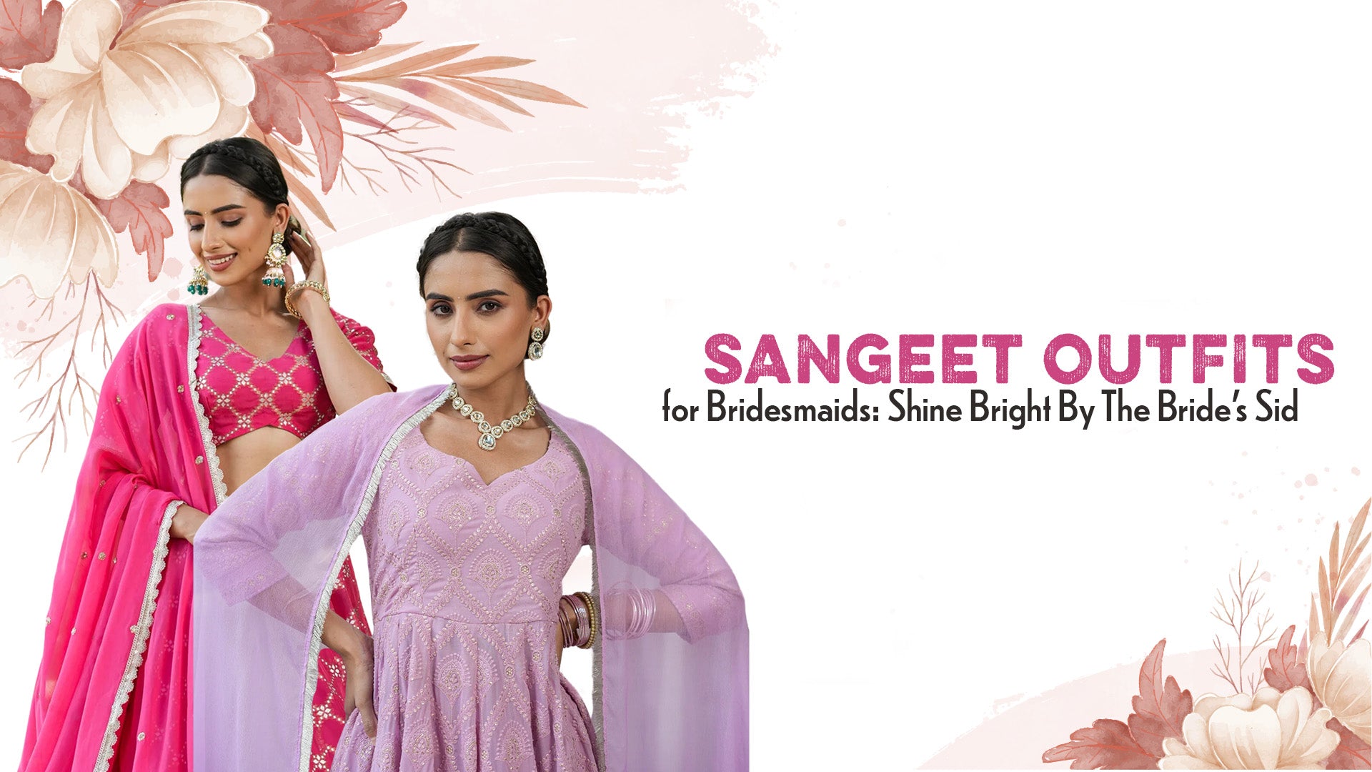 Sangeet outfits for bridesmaids cheap