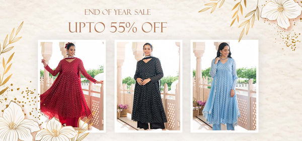 End Of Year Sale: Grab The Offer On Ethnic Wear Shopping!