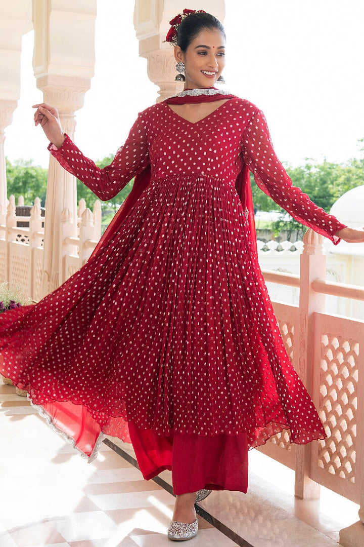 chiffon salwar suit dress material Chiffon Salwar Suits